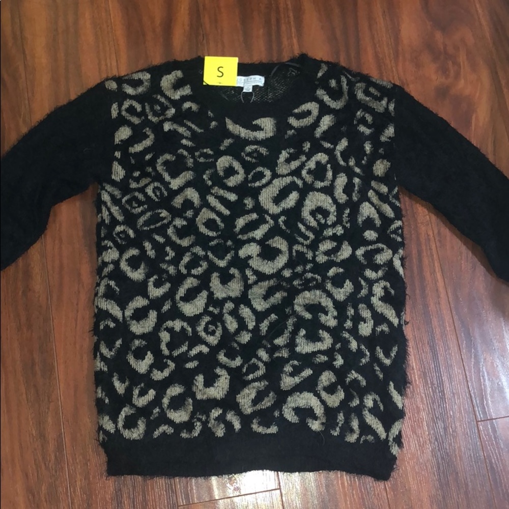 Joseph A. Soft Fuzzy Sweater